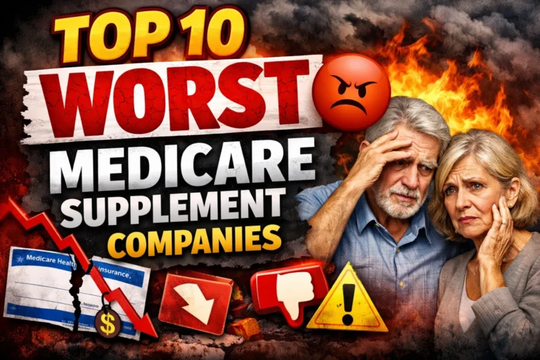 Top 10 Worst Medicare Supplement Companies: What People Really Mean When They Search