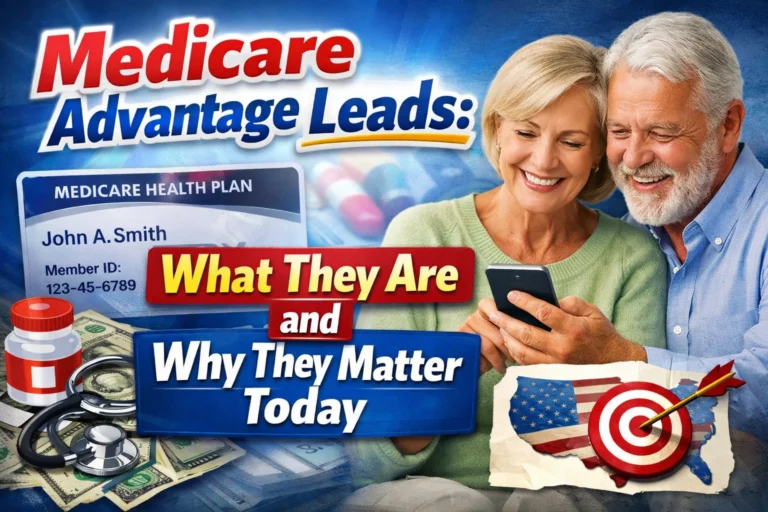 Medicare Advantage Leads: What They Are and Why They Matter Today