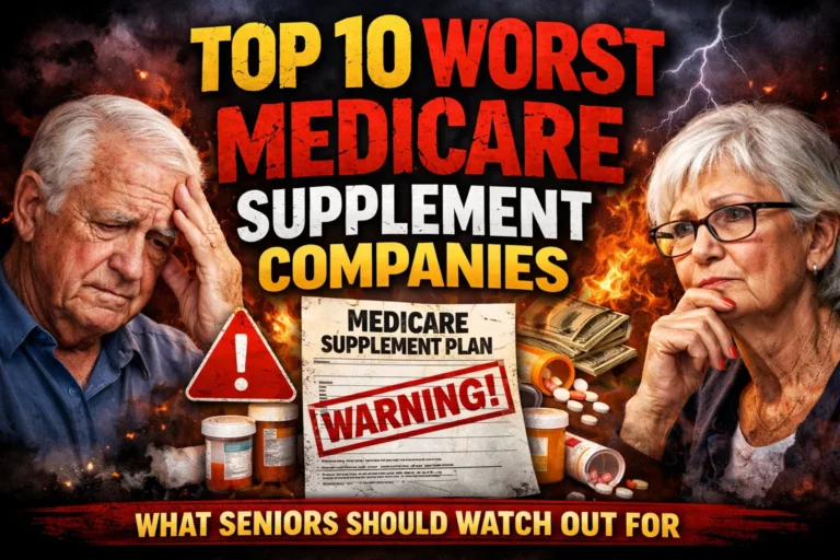 Top 10 Worst Medicare Supplement Companies: What Seniors Should Watch Out For