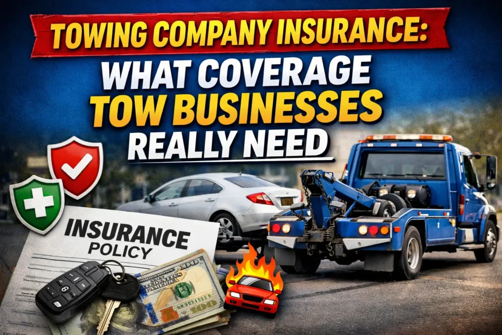 Towing Company insurance , what coverage tow businesses really need, pro medicare leads