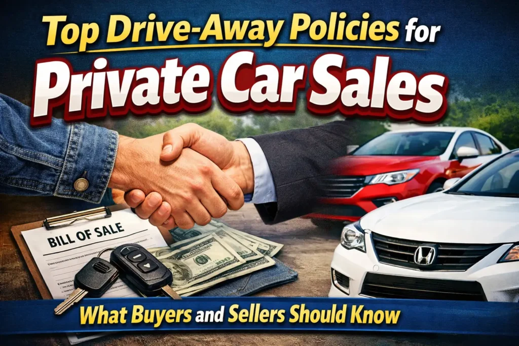 Top Drive-away Policies for Private Car Sales